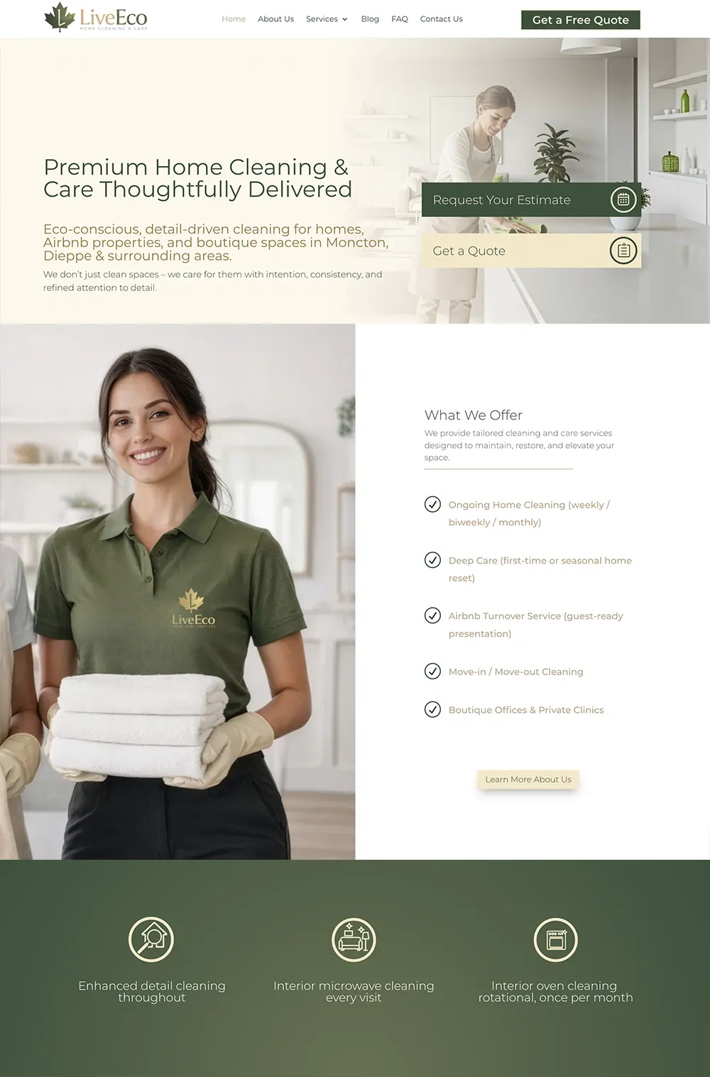 diseño de paginas para empresa de aseo